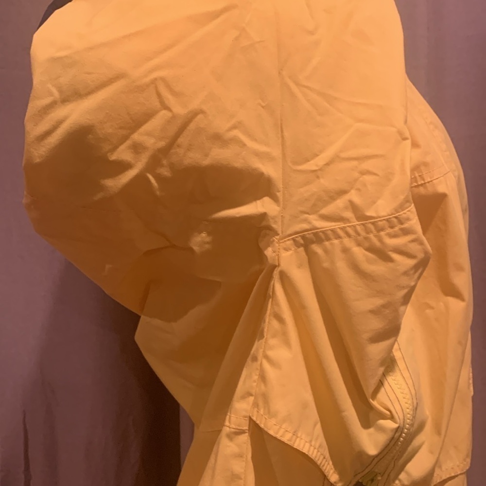 London Fog w/“Stamp of Approval” Yellow & Blue Jacket Size Large - Picture 9 of 16